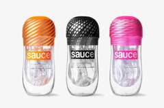 Three Sauce Cup masturbator texture sleeves