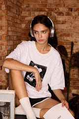 Saucy Bear in Frame T-Shirt - sauce