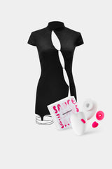 Heat Wave Bundle: Sinful Cut Cheongsam with Sweeeheart clitoral vibrator